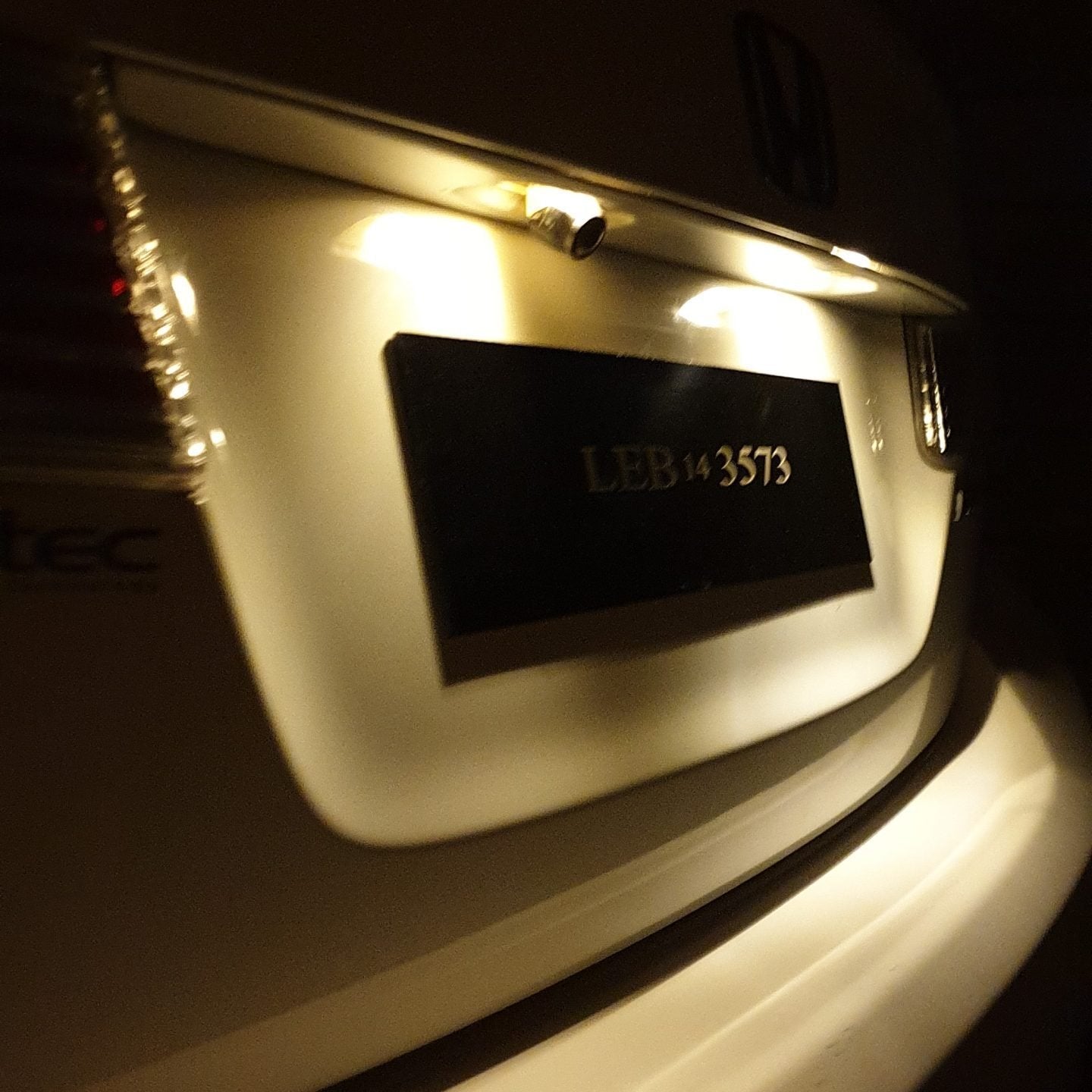 LED License Plate AuxPro Series - Warm White